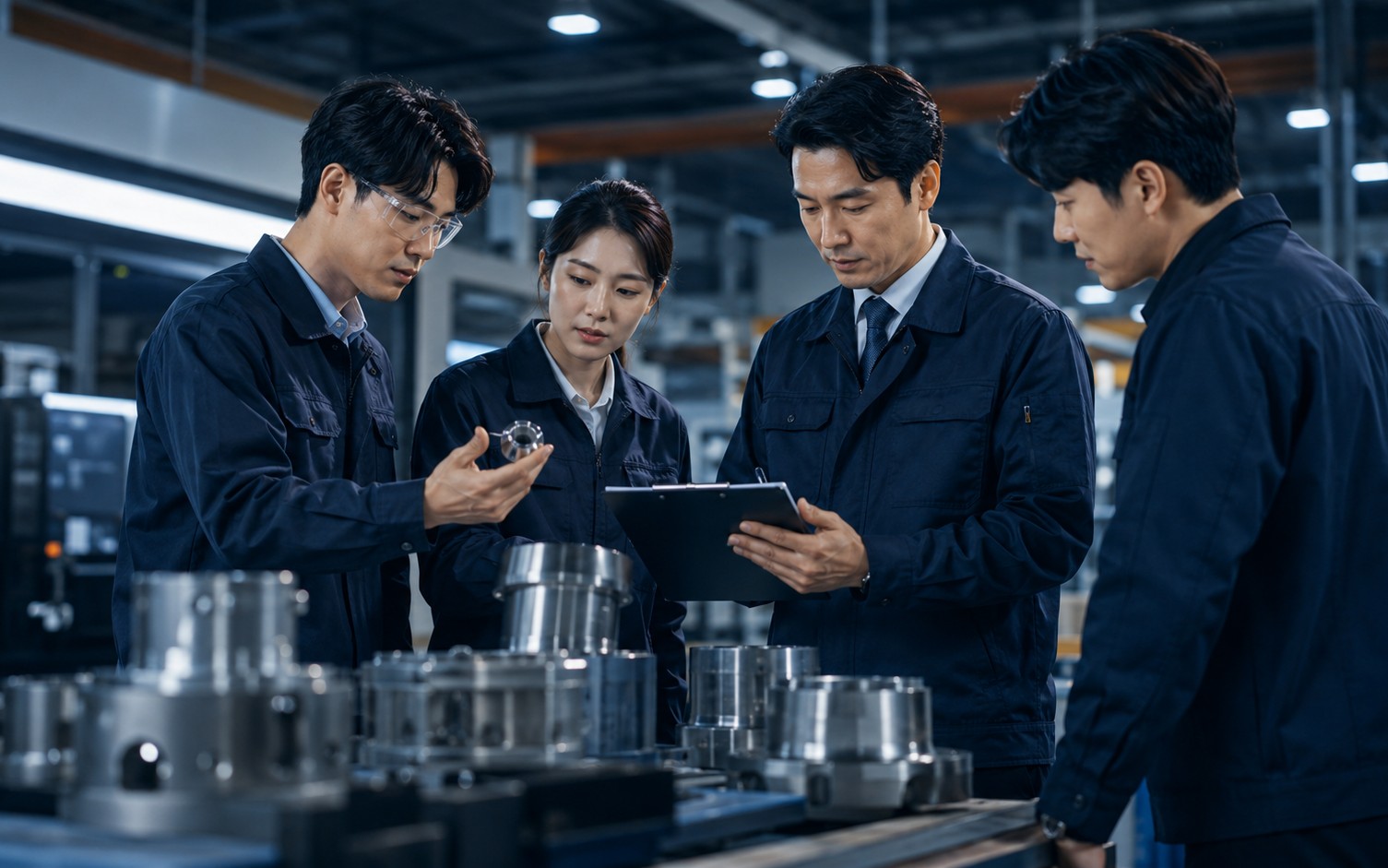 ISO 품질 인증 현장